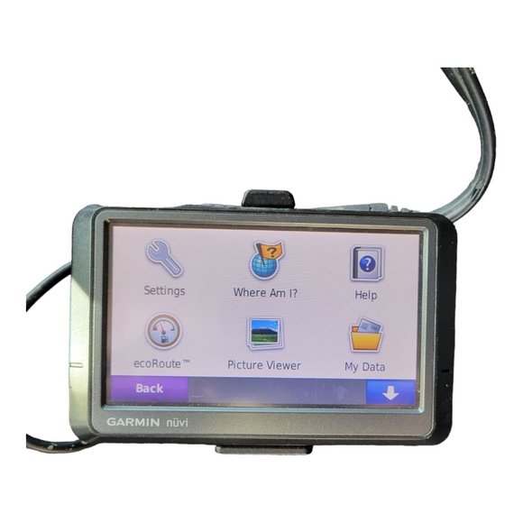 Garmin Nuvi 265W Touchscreen Portable GPS Navigation Unit With Car Charger - Picture 1 of 12